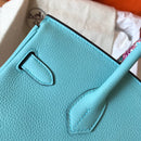 Hermes - Birkin 35 cm Bleu clair