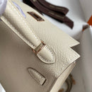 Hermes - Birkin 19 cm Crème Vanille