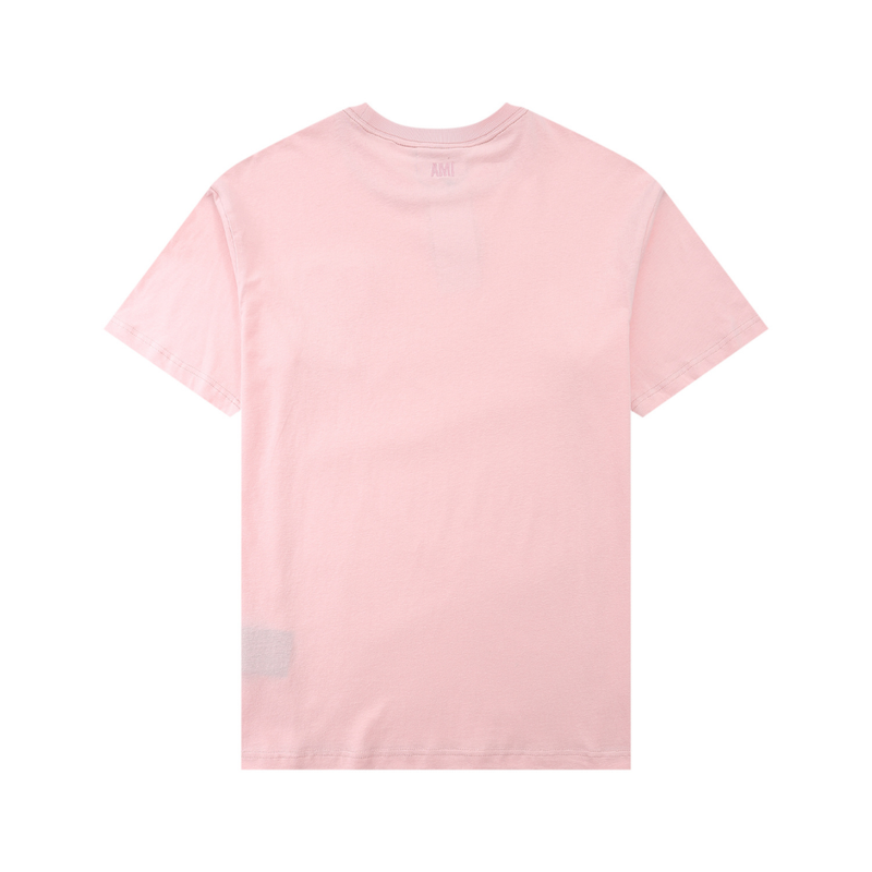 T-shirt Ami Paris Rose Coeur Rose