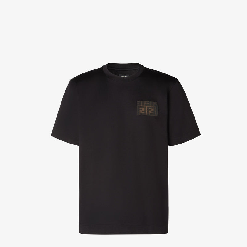 Fendi - T-shirt en jersey Noir