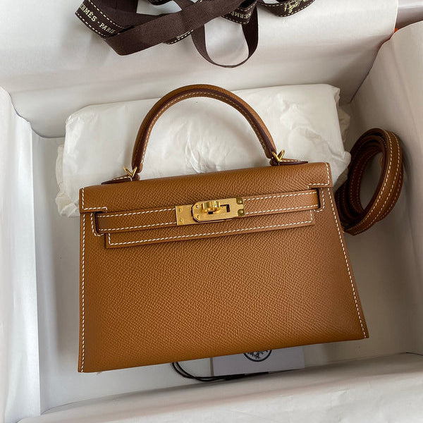 Hermes - Birkin 19 cm Marron cognac