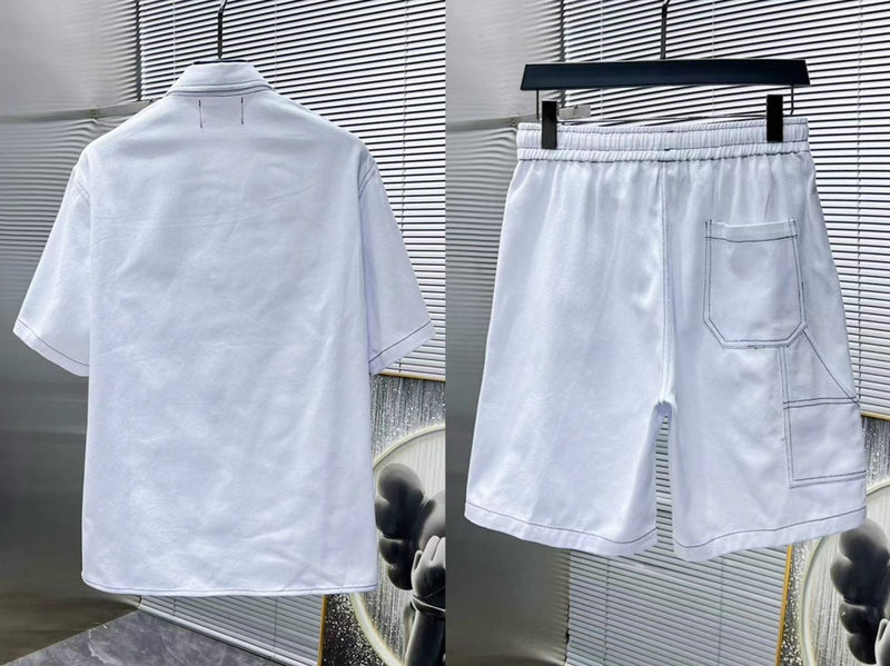 Prada - Ensemble Prada CHEMISE + SHORT Blanc