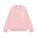 Ami Paris - Pull Ami Rose Coeur Rose