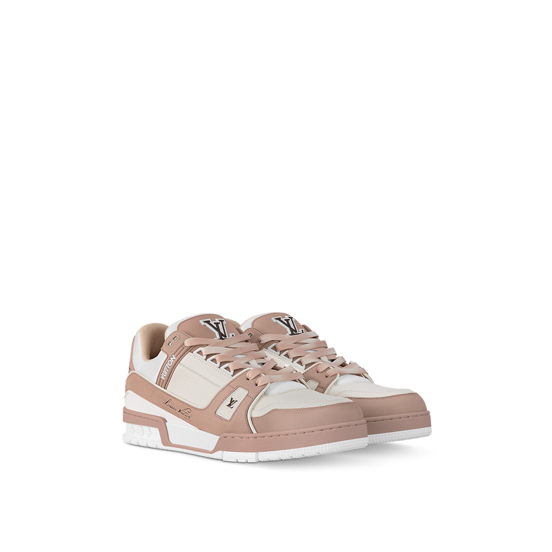Sneaker LV Trainer Taupe Beige