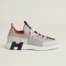 Hermès - Sneakers slip-on Lift Multicolore Beige Galet