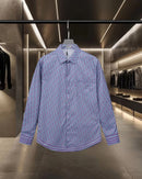 Dior - Chemise à Manches Longues avec Motif Lilas