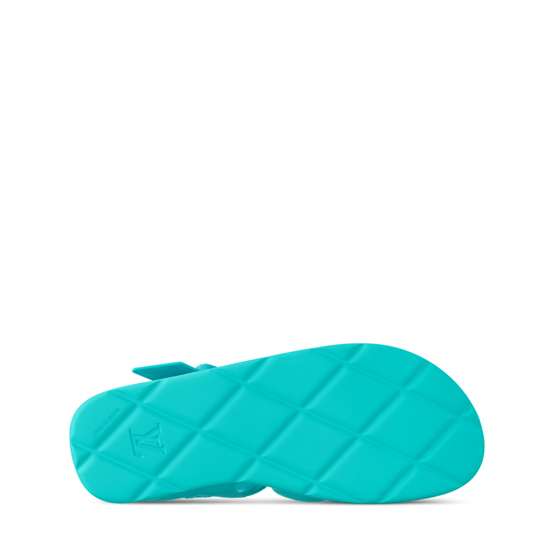 Louis Vuitton - Sandale LV Venice Bleu Turquoise
