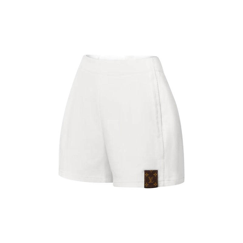 Louis Vuitton - Short court à pinces en denim