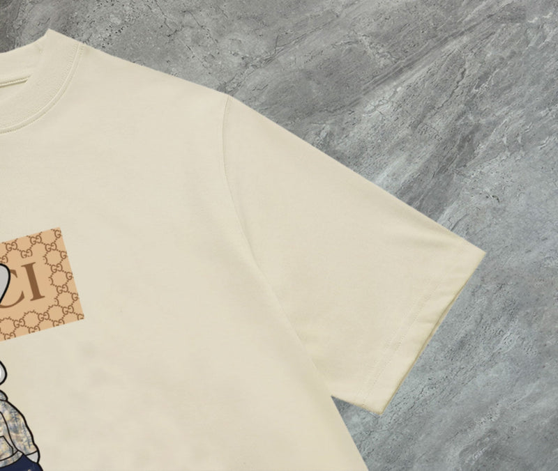 Gucci - T-shirt Gucci Bunny Crème