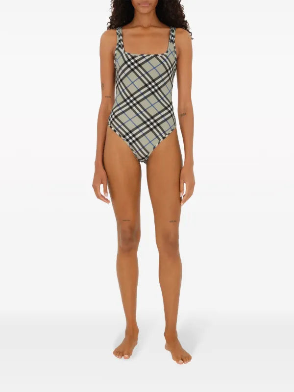 Burberry - Maillot de bain à motif Vintage Check