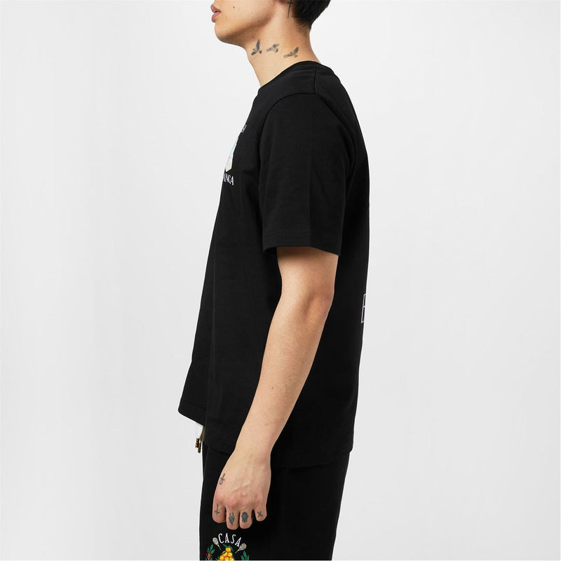 Casablanca - T-shirt Objets en vrac Noir