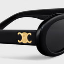 Celine - Lunettes De Soleil Triomphe 01 en Acétate Noir