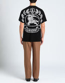 Burberry - T-shirt en coton Noir