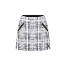 Louis Vuitton - Mini-jupe en tweed graphique