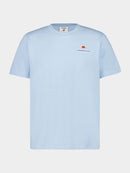 Casablanca - T-shirt Logo Montagne Bleu