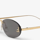 Fendi - Lunettes De Soleil Fendi First Crystal Gris