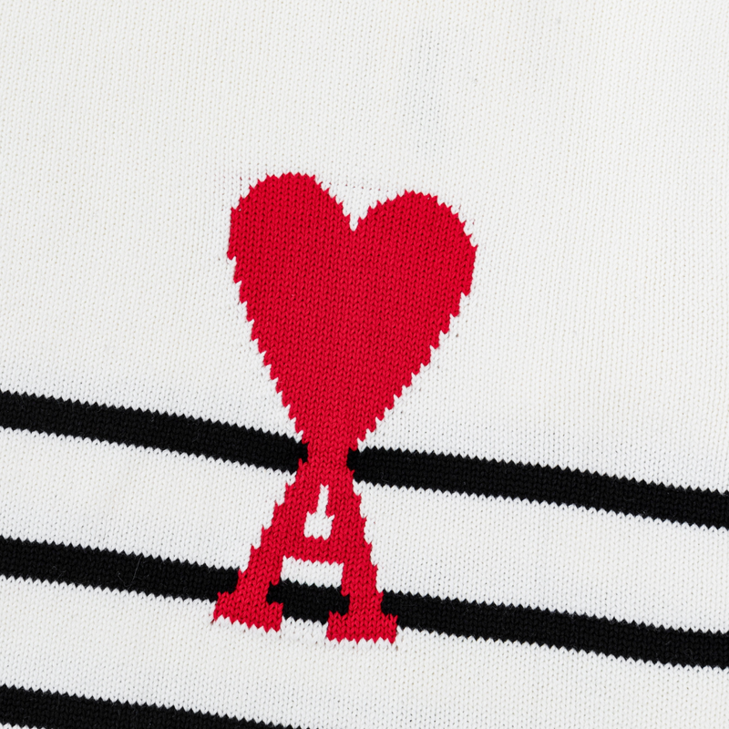 Ami Paris - Pull Ami Marin Blanc