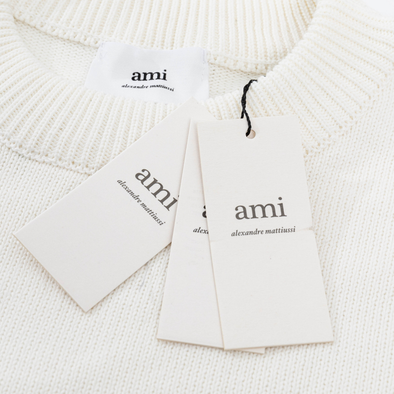 Ami Paris - Pull Ami Marin Blanc