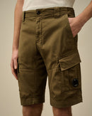 C.P Company - Short Cargo stretch sateen Ivy Green