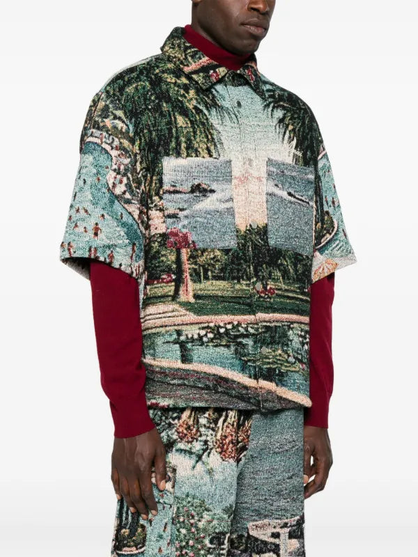 Amiri - Chemise à manches courtes