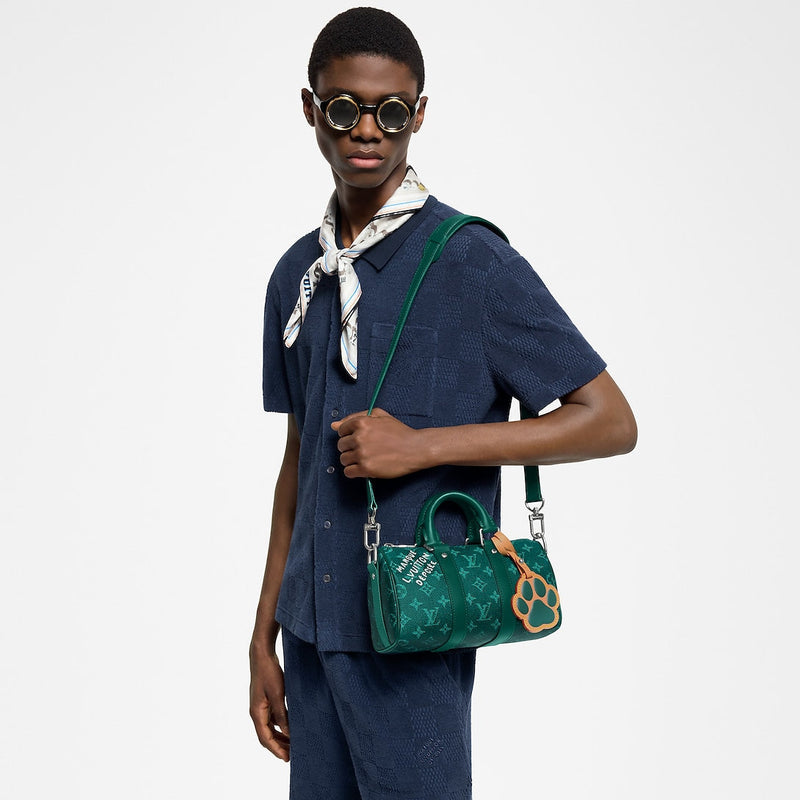 Sac Keepall Bandoulière 25 Vert