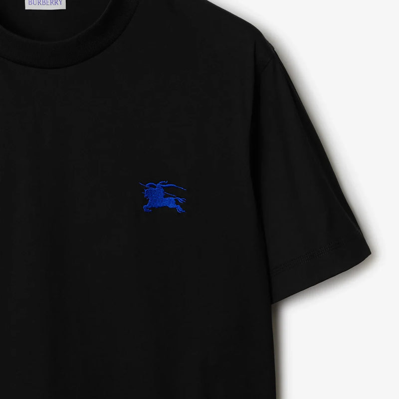 Burberry - T-shirt en coton Noir