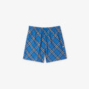 Burberry - Short de bain Check Hyacinth
