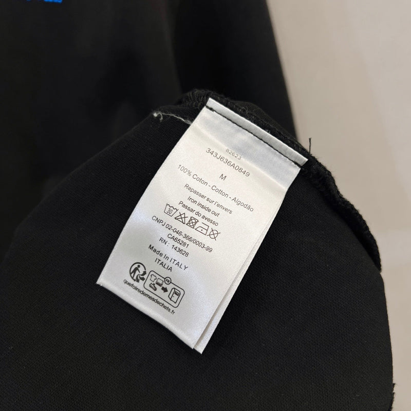 Dior - T-shirt en coton Dior Signature Noir