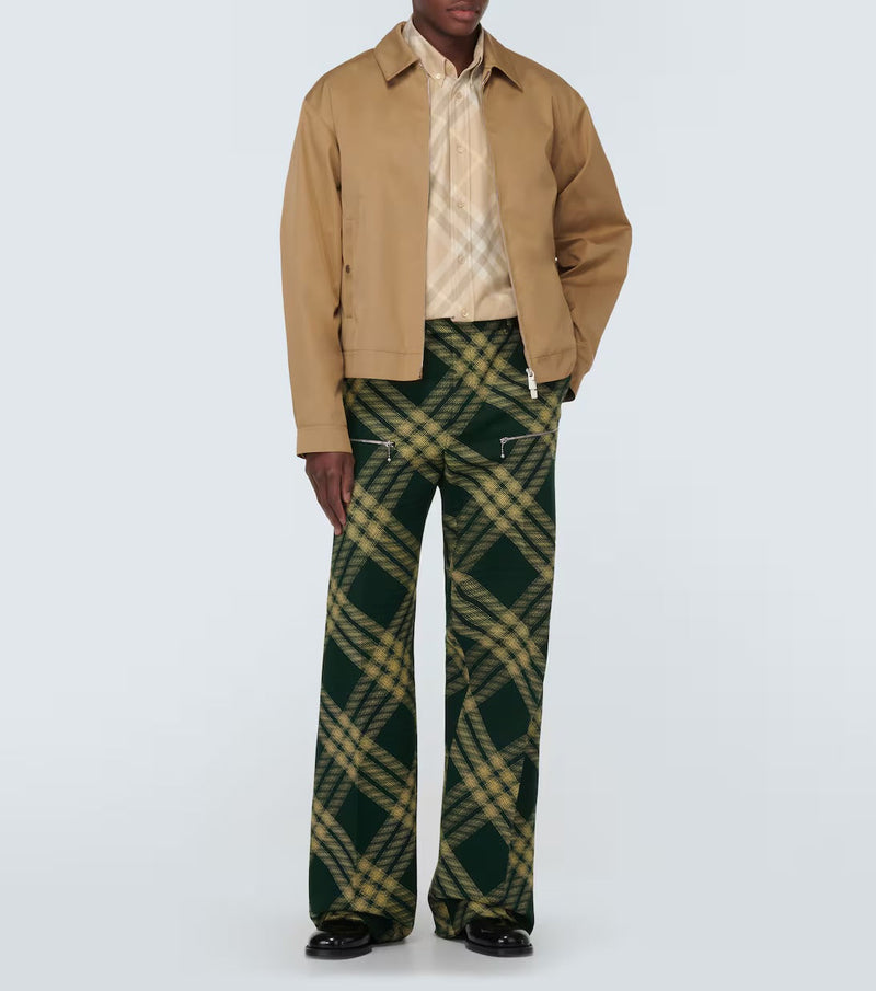 Burberry - Chemise Burberry Check en coton Flax Ip