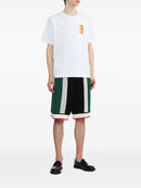 Casablanca - T-shirt Tennis Club Icon Blanc