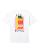 Casablanca - T-shirt Tennis Club Icon Blanc
