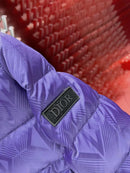 Dior - Doudoune CD oblique Violet