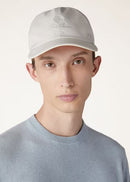 Loro Piana - Casquette Gris Perle/Ivoire