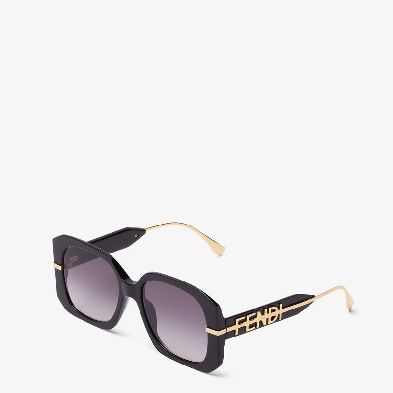 Fendi - Lunettes De Soleil Fendigraphy Noir