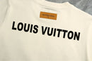 Louis Vuitton - T-shirt manches courtes LV Vertical Beige