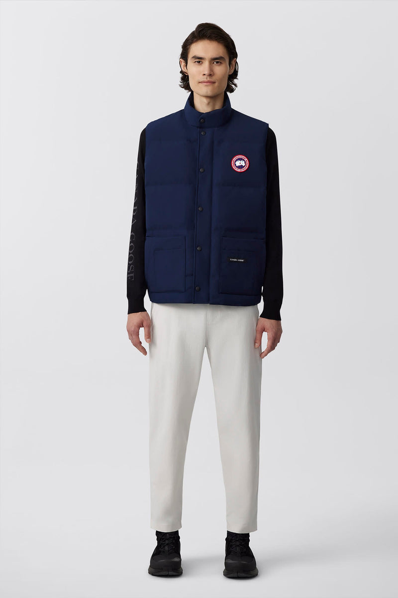 Canada Goose - Gilet Freestyle Crew Bleu Marine