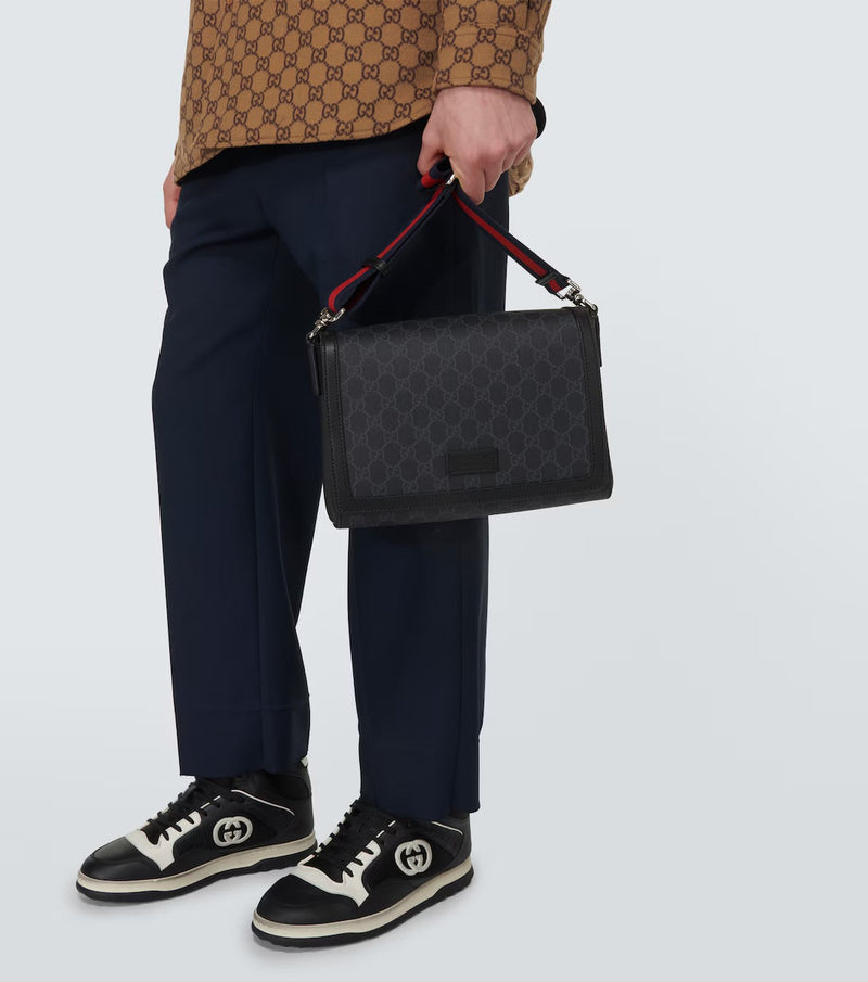 Gucci - Sac à bandoulière GG Noir