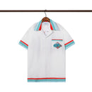 Casablanca Paris - Ensemble CHEMISE + SHORT Casaway Blanc/Bleu/Rouge