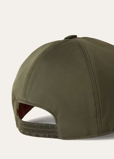 Loro Piana - Casquette Kaki foncé/Ivoire