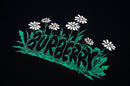 Burberry - T-shirt Burberry avec motif floral coloré - Noir