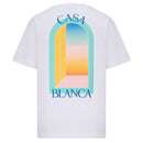 Casablanca - T-shirt L’arche De Jour Blanc