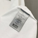 Dior - T-shirt en coton Dior Signature Blanc
