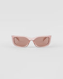 Prada - Lunettes De Soleil Prada Symbole Verres Acajou