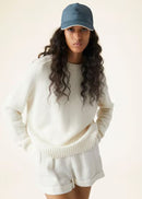 Loro Piana - Casquette Algue/Ivoire