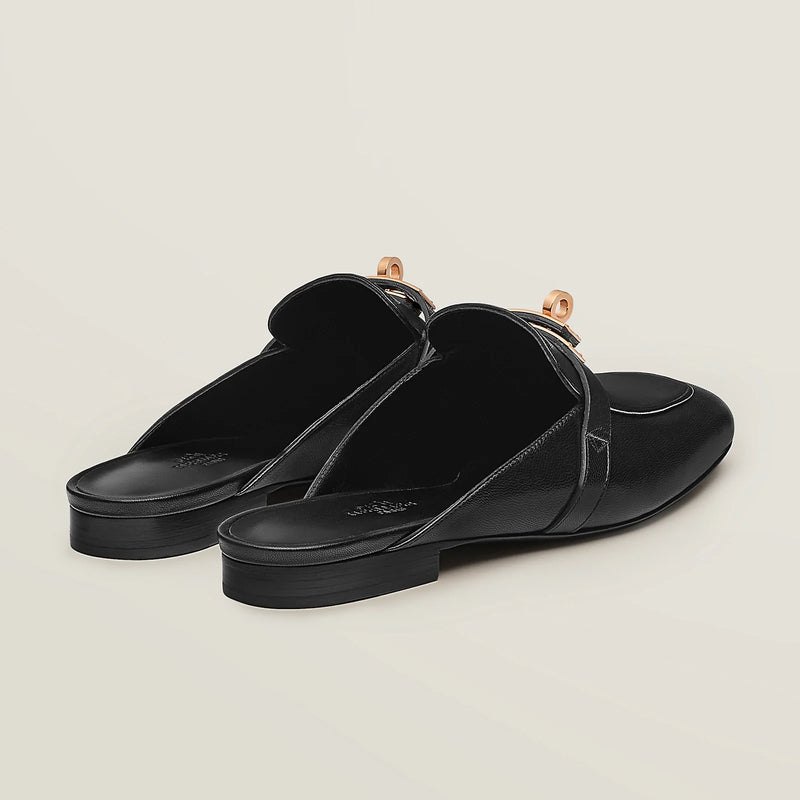 Hermès - Mules Oz Noir I