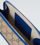 Gucci - Sac en toile GG et cuir Beige Bleu