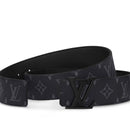 Louis Vuitton - Ceinture noir mat LV Initiales 40 mm