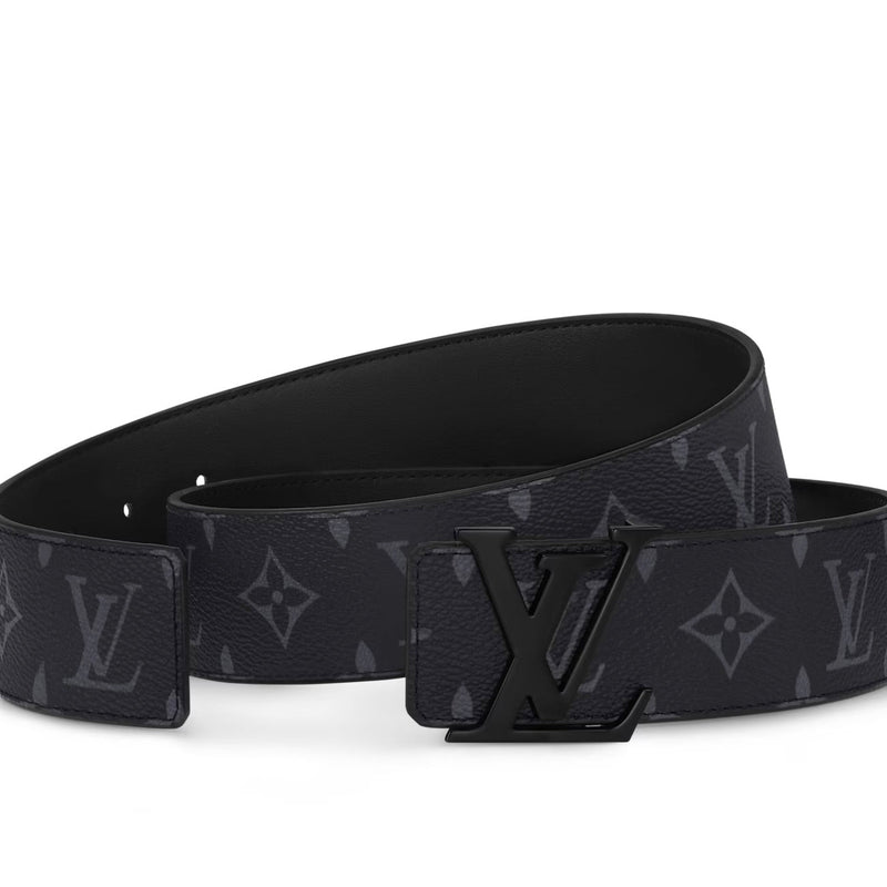 Louis Vuitton - Ceinture noir mat LV Initiales 40 mm