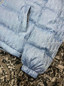 Dior - Doudoune CD oblique Bleu Ciel