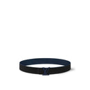 Louis Vuitton - Ceinture LV Taurillon 40 mm réversible Bleu Marine